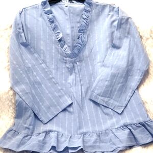 Baby Blue with light pinstripes throughout